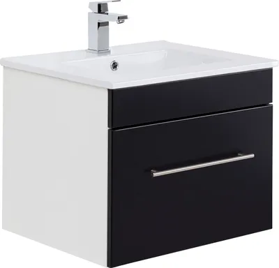 Produktbild von Posseik Badmöbel VIVA, weiß hochglanz, 60 cm