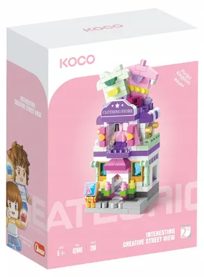 Obrázok produktu pre Klocki KOCO Sklep Odzieżowy 298 elementów