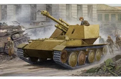 Image de Trumpeter Krupp/Ardelt 105mm leFH-18 1:35, 01586