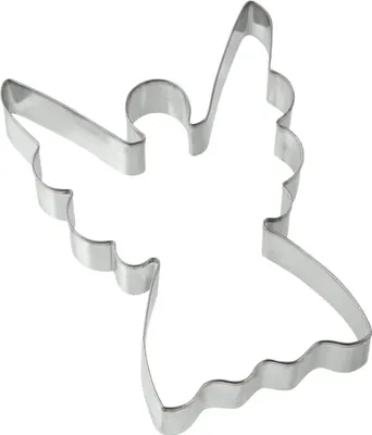 Obrázok produktu pre Zenker Patisserie Cookie Cutter Angel, vykrajovač na sušienky, vykrajovač na sušienky, pocínovaný, 7793