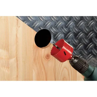 Produktbild von wolfcraft Lochsäge 127 mm Rot 5495000