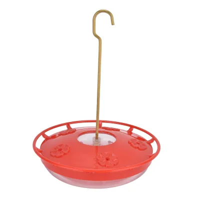Imagen del producto de Comedero para pájaros, comedero para pájaros con forma de patio, comedero para pájaros colgante, bebedero para pájaros, comedero para colibríes, herramienta para alimentar a los pájaros