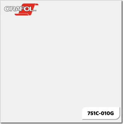 Produktbild von Plotterfolie ORACAL 751C-010 Weiß glänzend 31,5 x 20 cm