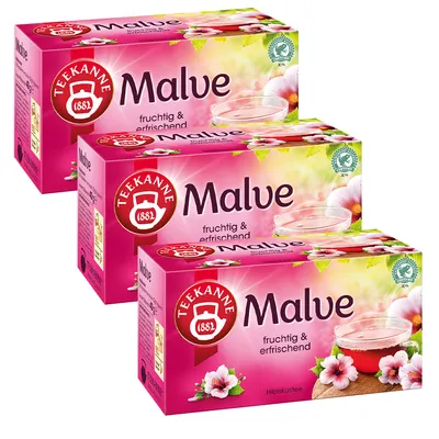 Obrázok produktu pre Čajová kanvica Šumivý čaj z ibišteka Kvetinový bylinný čaj 40g balenie 3