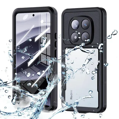 Obrázek produktu pro ShellBox – Vodotěsné pouzdro IP68 pro Xiaomi Redmi Note 14 Pro 5G / Poco X7 – černé