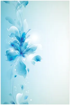 Produktbild von Wallario Premium Glasbild, freischwebende Optik, kräftige Farben, Größe 90 x 60 cm Motiv Blaues Blumenbuket