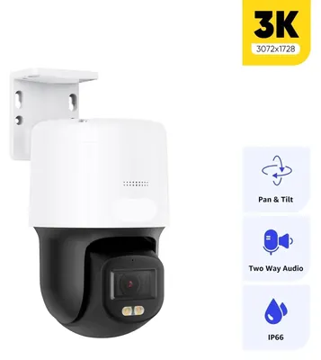 Immagine prodotto di Telecamera di sicurezza - Telecamera di sicurezza per esterni - Telecamera esterna con visione notturna - Telecamera per esterni
