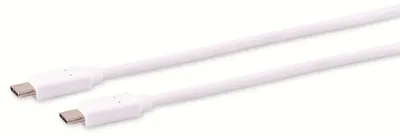 Produktbild von 1,5m weiß USB C Verbindungskabel USB 3.2  2 x Typ C Stecker