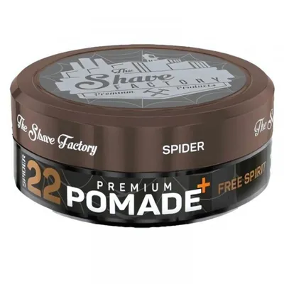Zdjęcie produktu dla The Shave Factory - Premium Pomade Free Spirit 22 - Pomada do włosów 150ml