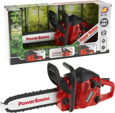 Zdjęcie produktu dla Czerwona mechaniczna pilarka spalinowa