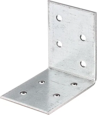 Zdjęcie produktu dla Alberts 330316 Łączniki kątowe, ocynkowane metodą Sendzimira, 50 x 50 x 40 mm, zestaw 25 sztuk