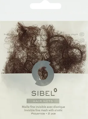 Produktbild von Sinelco Nylon Haarnetz mittelbraun 2st