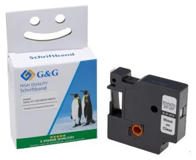 Immagine prodotto di Nastro per etichette G&G compatibile con Dymo D1/ S0720670/ 40910