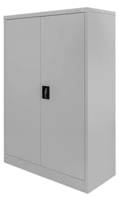 Zdjęcie produktu dla Szafa biurowa metalowa na akta i dokumenty FURVERO W-104 S/S szara 90x40x140 cm skręcana