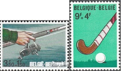 Produktbild von Briefmarken Belgien 1970 Mi 1606-1607 (kompl.Ausg.) postfrisch Sport
