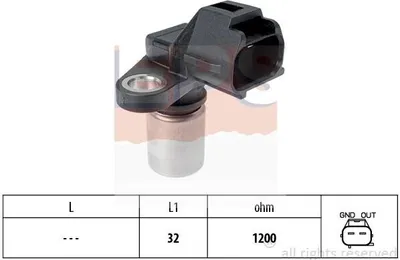 Produktbild von EPS Nockenwelleposition Sensor für TOYOTA HILUX III Pick-up (TGN1, GGN2, GGN1, KUN2, KUN1) Nockenwellen 1.953.637