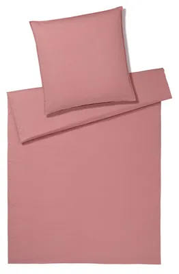 Produktbild von elegante Washed Baumwolle-Bettwäsche-Garnitur Crisp Farbe White Größe 200x220+2x40x80cm