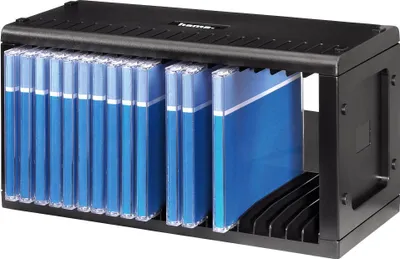 Image de Hama CD Rack 20 - Medienablage - Kunststoff - Schwarz - 20 x CD (48010)