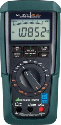 Immagine prodotto di GOSSEN METRAWATT Multimetro portatile digitale METRAHIT X-TRA DAkkS calibrato CAT III 1000 V, CAT IV 600 (M240A)