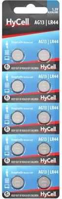 Immagine prodotto di HyCell pile alcaline a bottone LR44 / LR1154 / AG13