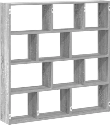 Immagine prodotto di vidaXL Scaffale cubo 12 scomparti Grigio Sonoma a base di legno