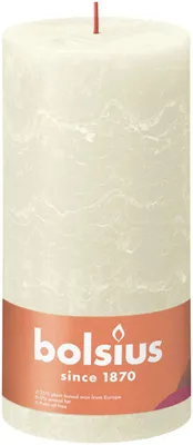 Produktbild von BOLSIUS Stumpenkerze Shine20x10 Perle 407382
