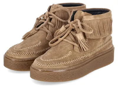 Productafbeelding van Bullboxer dameslaarzen, bruin leer, maat: 37