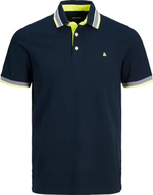 Image de Hommes + Fit Polo Shirt Short Sleeve Pique Shirt JJEPAULOS Big Size |