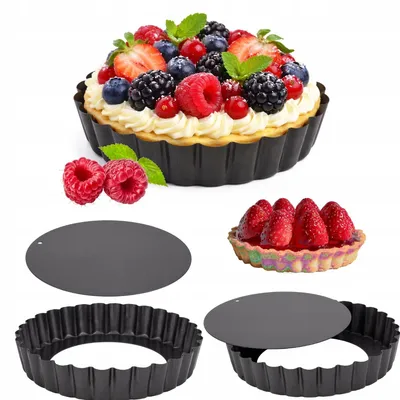 Produktbild von Tarteform mit herausnehmbarem Boden, 12 cm, KAMILLE