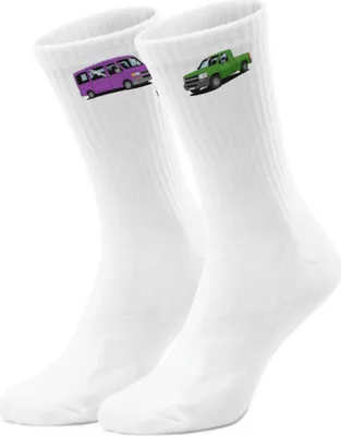 Produktbild von epicsocks Benzin im Blut Auto Familienkutsche Socken in 37-41 im Paar