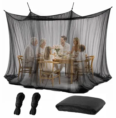 Produktbild von Omgoods – Moskitonetz für den Außenbereich, 300 x 300 cm – Insektenschutz für Camping