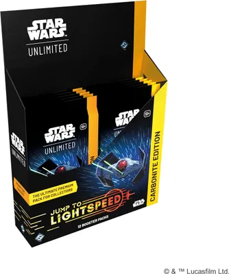 Produktbild von Star Wars Unlimited Jump to Lightspeed Carbonite Edition Booster Box