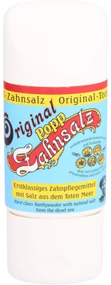 Obrázok produktu pre Originálna zubná soľ Popp 50 g