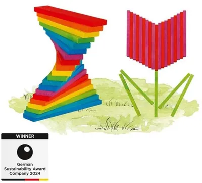 Image de Jouets éducatifs Goki multicolores carton 200 pièces