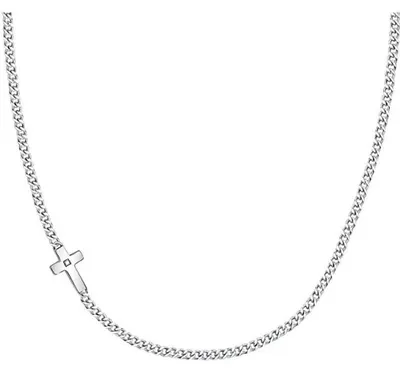 Immagine prodotto di Collana a croce in acciaio SKR62