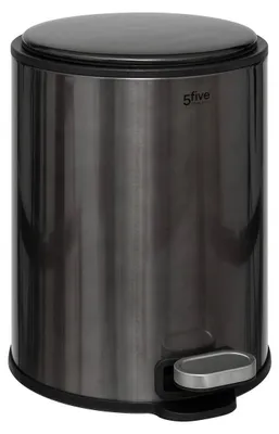 Obrázok produktu pre Oceľový odpadkový kôš DELTA, 6 l