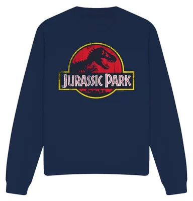Obrázek produktu pro Mikina Jurassic Park – uni, pánská/dámská, model TV35309 (velikost M), barva: tmavě modrá
