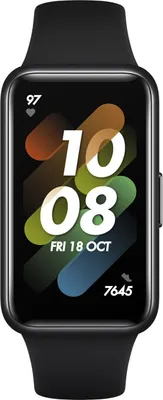 Image de Huawei Band 7 AMOLED Bracelet de suivi d'activité 3,73 cm (1,47 pouces) Noir