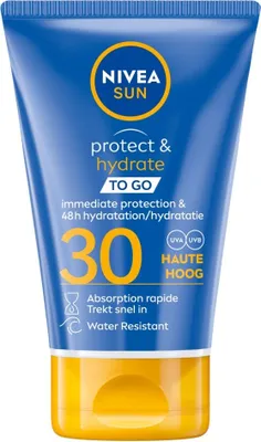 Immagine prodotto di Lozione solare idratante Nivea, SPF 30, 50 ml