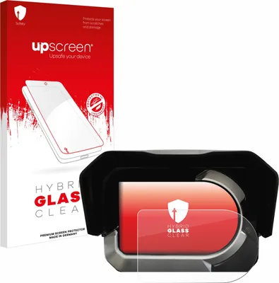 Produktbild von upscreen Schutzglas für Kymco CV3 Schutzfolie Panzer Folie Glas Display Schutz klar