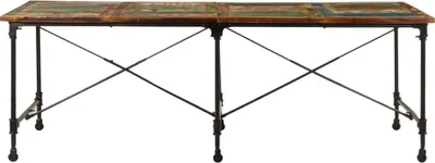Immagine prodotto di Tavolo da Pranzo 220x90x77 cm in Legno Massello di Recupero