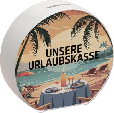 Produktbild von Candlelight-Dinner Urlaubskasse Spardose