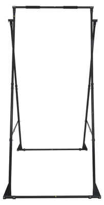 Produktbild von Yoga Stand Frame, Max 200 kg Load Swing Stand, Triangular Structure Yoga Aerial Rig, Aerial Silk Stands with EVA Foam, 4-Level Horizontal & 6-Level Vertical Adjustment, Multi-Functional