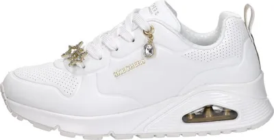 Produktbild von Skechers Uno Gen1 - Trendy Jewels Sneakers Laag - Wit - Maat 35