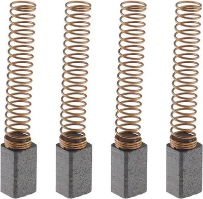 Obrázek produktu pro Motory s uhlíkovými kartáči pro multifunkční nástroj D-Remel – sada 2 kusů – 4,9 mm x 5,5 mm x 9,5 mm – náhradní díly pro elektrické motory