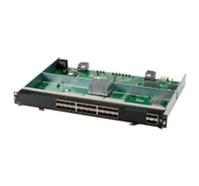 Image de HPE Aruba 6400 Module 24 ports SFP+ et 4 ports SFP56 v2 - Commutateur - L3 - 24 x 100/1000/10 Gigabit SFP+ + 4 x 50 Gigabit Ethernet SFP56 - Montage en rack