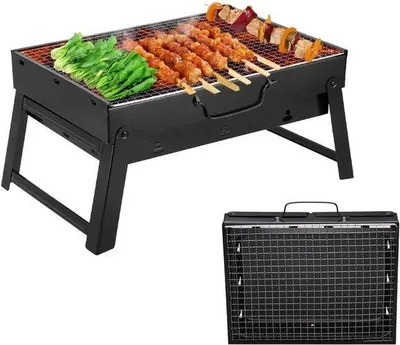 Obrázok produktu pre Kompaktný gril na kempovanie a piknik, prenosný, skladací, veľký