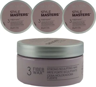 Produktbild von Revlon Style Masters Fiber Wax 3 x 85 g Haarwachs Set