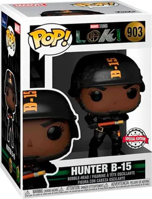 Produktbild von Funko Pop! Marvel Loki - Hunter B-15 #903 Special Edition Exclusive