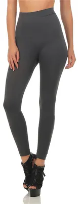 Produktbild von Damen Leggings Hochbund Bauchweg Mieder Miederhose; Grafit S/M